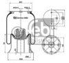 SCANI 0345879 Boot, air suspension